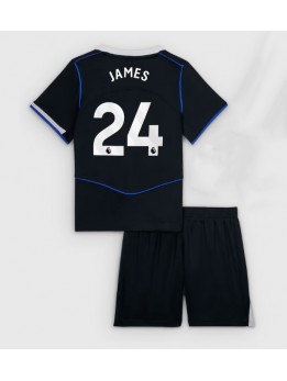 Billige Chelsea Reece James #24 Tredjedraktsett Barn 2025-26 Kortermet (+ Korte bukser)